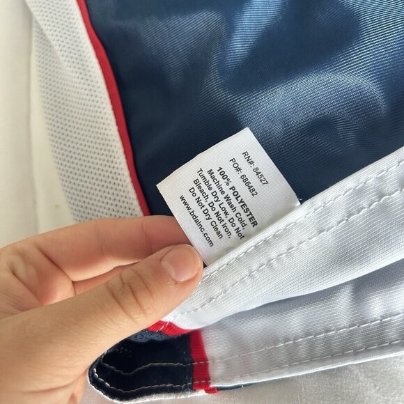 New England Patriots Youth Flag Football Jersey Youth Medium M Blue Short Sleeve - Picture 2 of 6